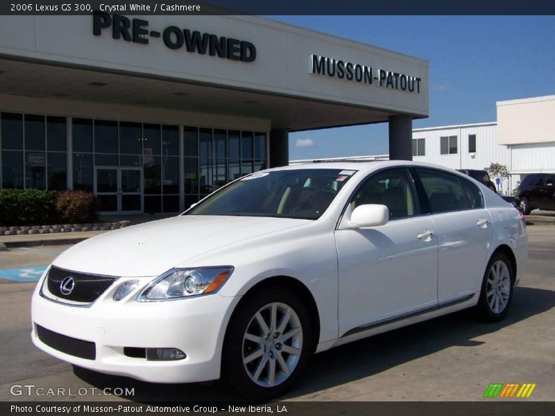 Crystal White / Cashmere 2006 Lexus GS 300