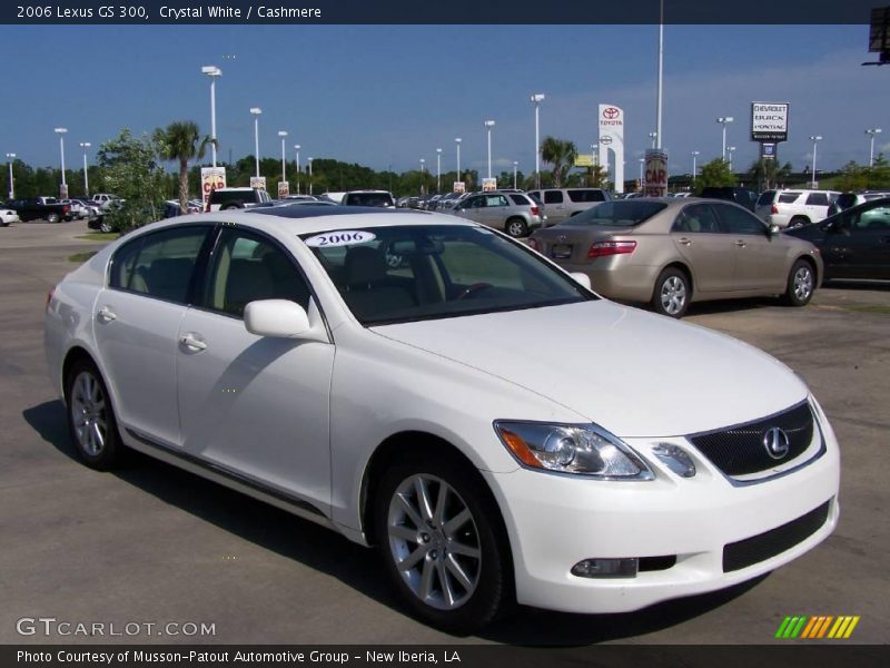 Crystal White / Cashmere 2006 Lexus GS 300