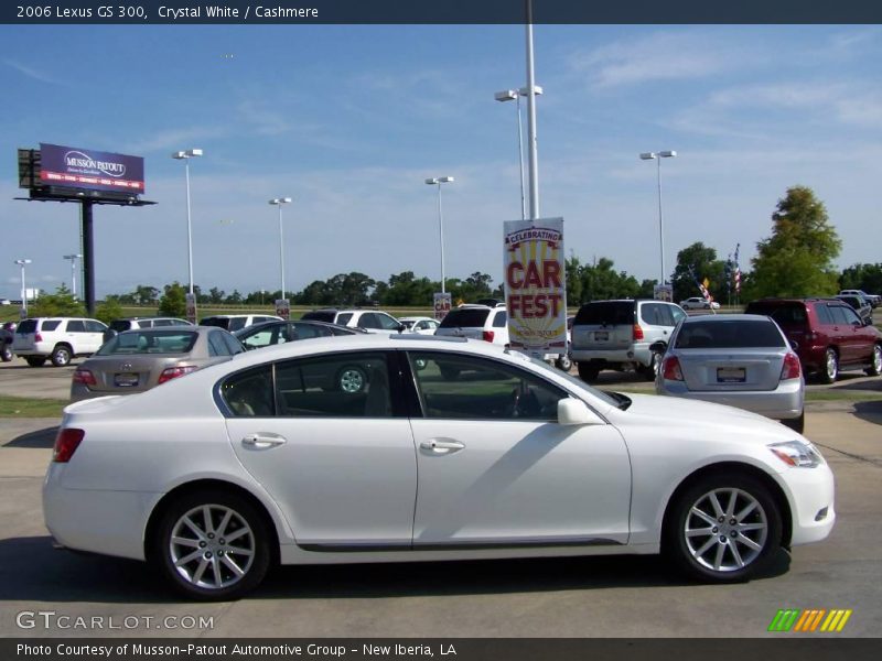 Crystal White / Cashmere 2006 Lexus GS 300