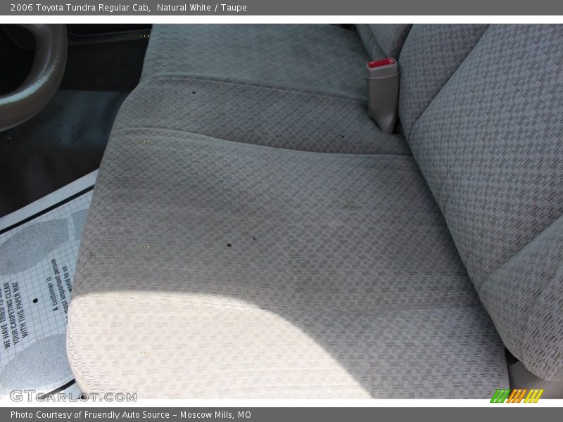 Natural White / Taupe 2006 Toyota Tundra Regular Cab