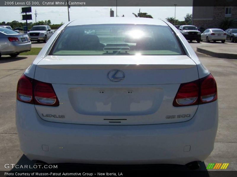 Crystal White / Cashmere 2006 Lexus GS 300