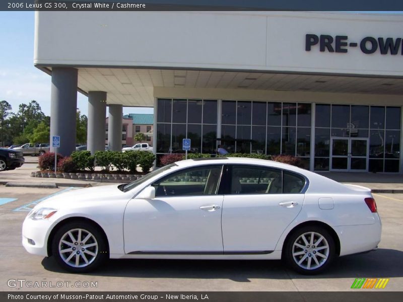 Crystal White / Cashmere 2006 Lexus GS 300
