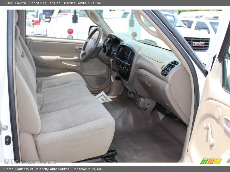 Natural White / Taupe 2006 Toyota Tundra Regular Cab