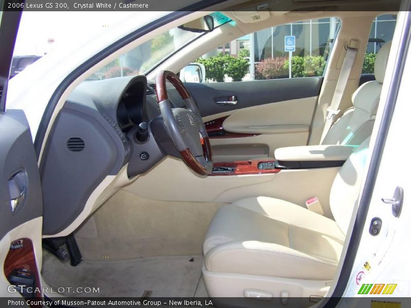 Crystal White / Cashmere 2006 Lexus GS 300