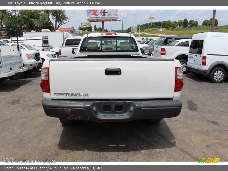 Natural White / Taupe 2006 Toyota Tundra Regular Cab
