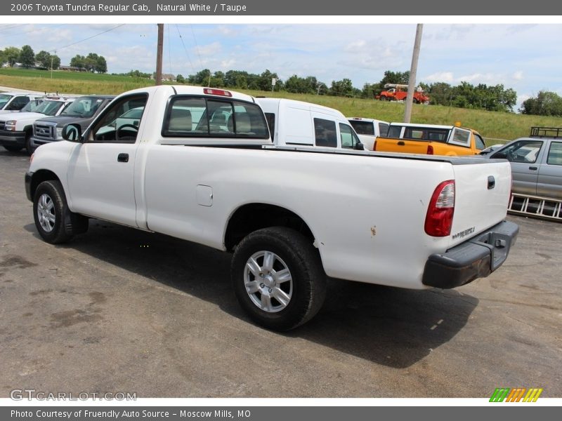 Natural White / Taupe 2006 Toyota Tundra Regular Cab
