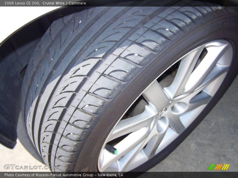 Crystal White / Cashmere 2006 Lexus GS 300
