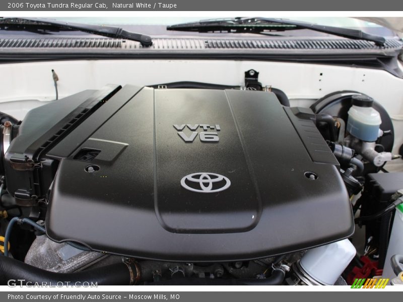 Natural White / Taupe 2006 Toyota Tundra Regular Cab