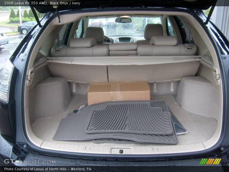 Black Onyx / Ivory 2008 Lexus RX 350 AWD
