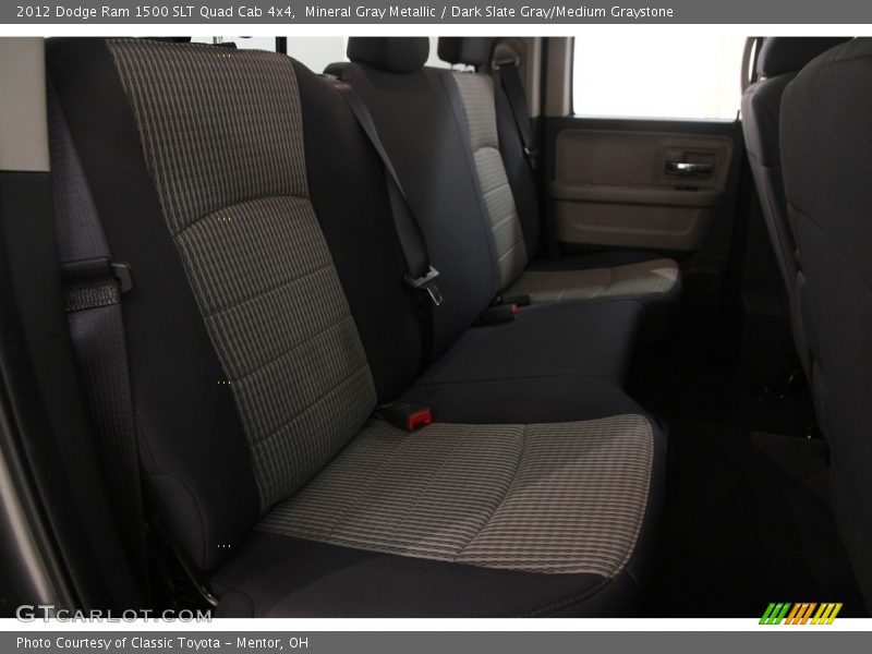 Mineral Gray Metallic / Dark Slate Gray/Medium Graystone 2012 Dodge Ram 1500 SLT Quad Cab 4x4
