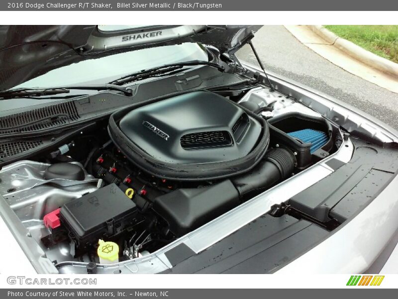 Billet Silver Metallic / Black/Tungsten 2016 Dodge Challenger R/T Shaker