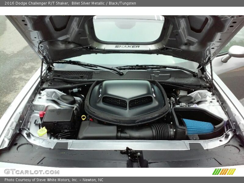 Billet Silver Metallic / Black/Tungsten 2016 Dodge Challenger R/T Shaker