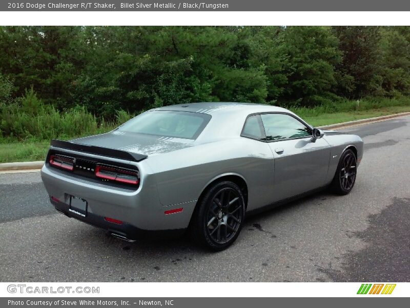 Billet Silver Metallic / Black/Tungsten 2016 Dodge Challenger R/T Shaker