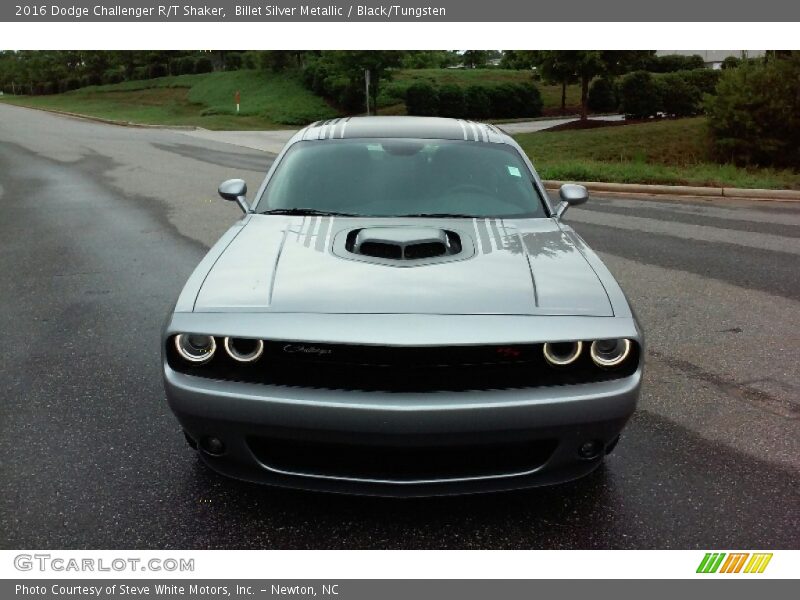 Billet Silver Metallic / Black/Tungsten 2016 Dodge Challenger R/T Shaker