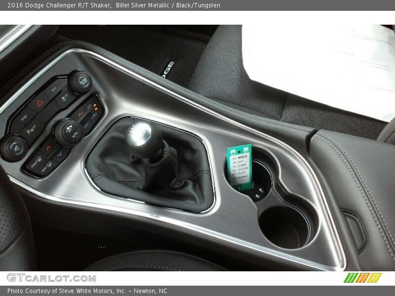 Billet Silver Metallic / Black/Tungsten 2016 Dodge Challenger R/T Shaker