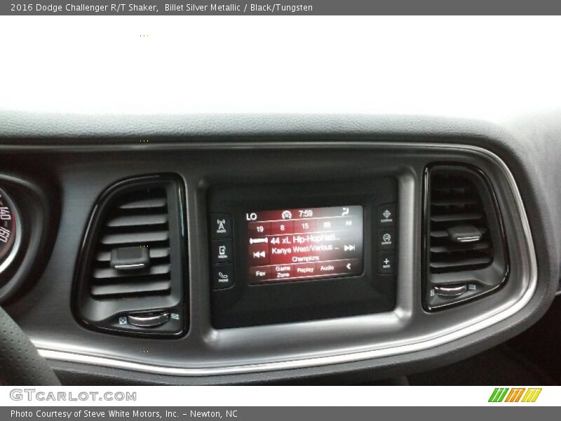 Billet Silver Metallic / Black/Tungsten 2016 Dodge Challenger R/T Shaker