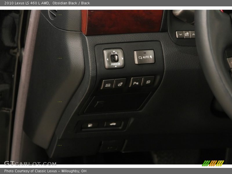 Obsidian Black / Black 2010 Lexus LS 460 L AWD