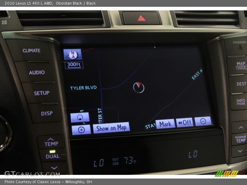 Obsidian Black / Black 2010 Lexus LS 460 L AWD