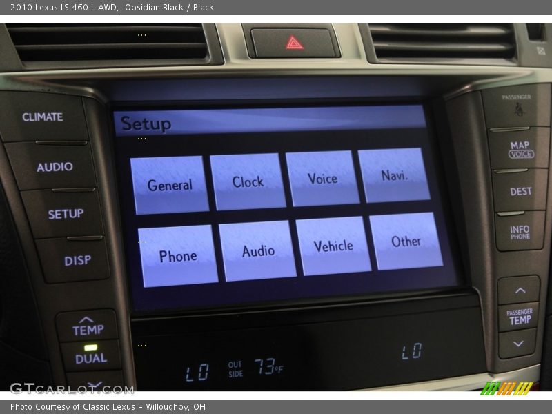 Obsidian Black / Black 2010 Lexus LS 460 L AWD