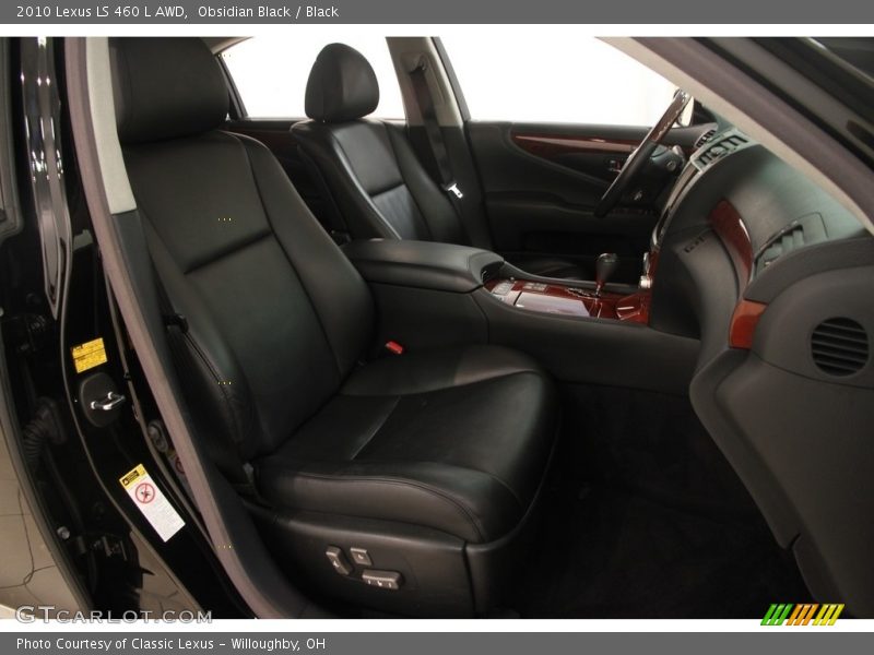 Obsidian Black / Black 2010 Lexus LS 460 L AWD