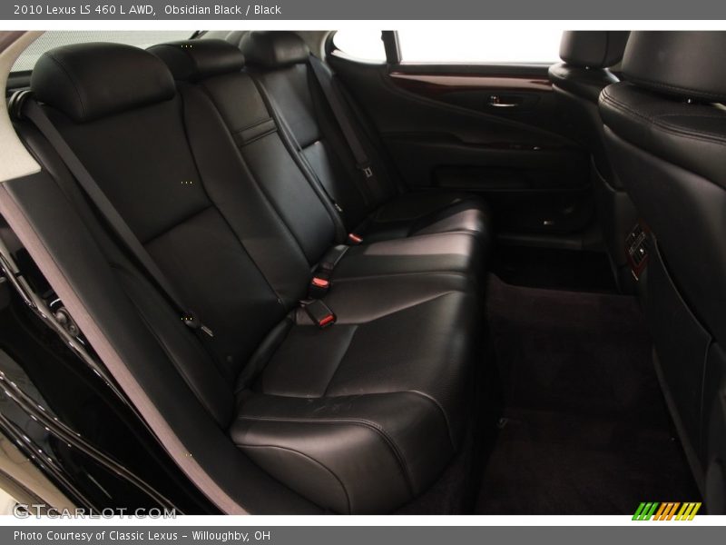 Obsidian Black / Black 2010 Lexus LS 460 L AWD