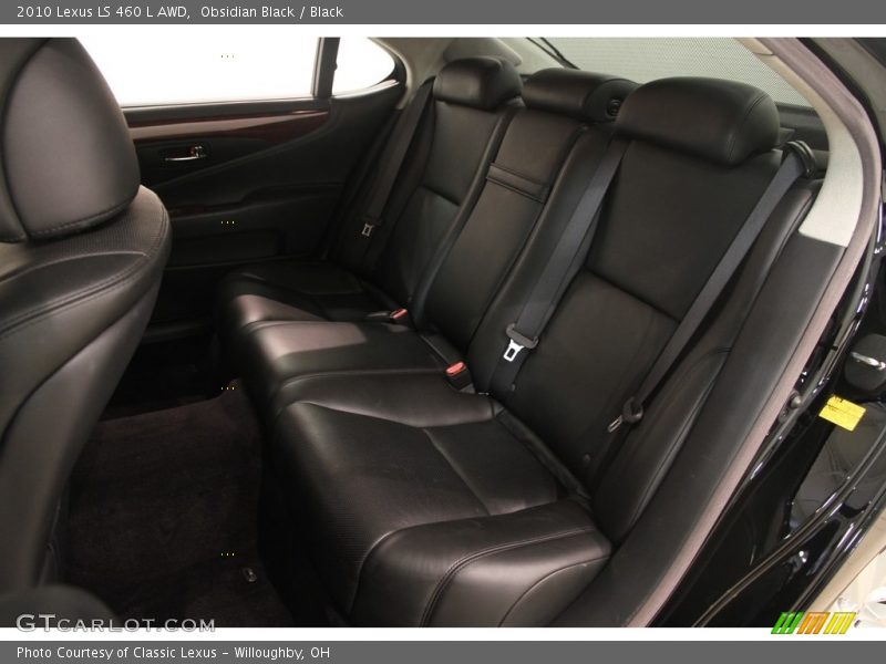Obsidian Black / Black 2010 Lexus LS 460 L AWD