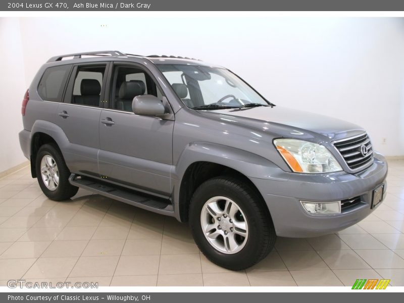 Ash Blue Mica / Dark Gray 2004 Lexus GX 470