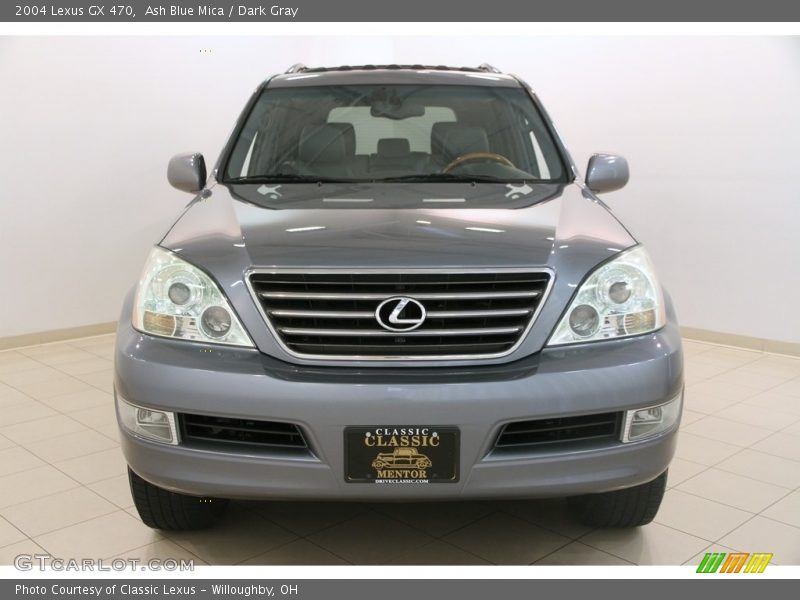 Ash Blue Mica / Dark Gray 2004 Lexus GX 470