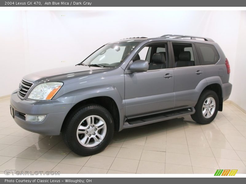 Ash Blue Mica / Dark Gray 2004 Lexus GX 470