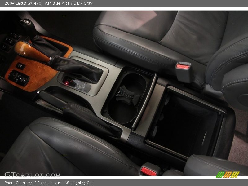 Ash Blue Mica / Dark Gray 2004 Lexus GX 470