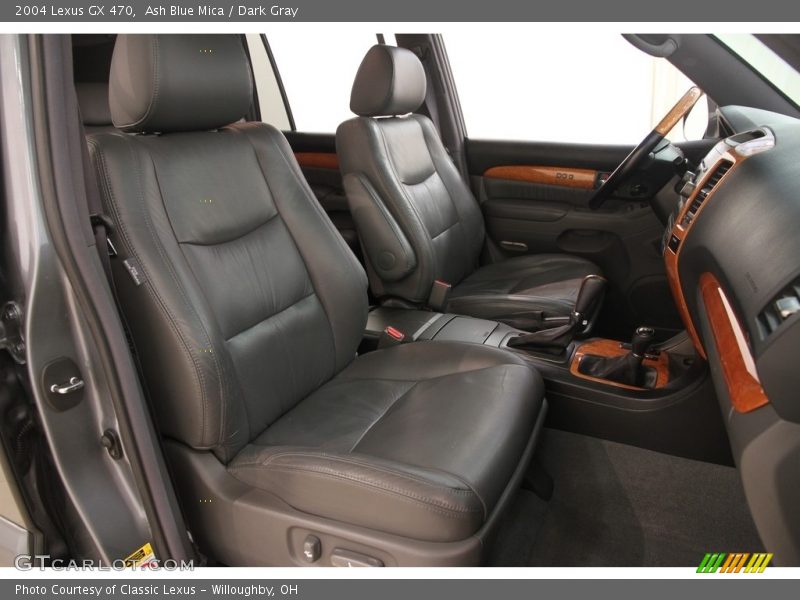 Ash Blue Mica / Dark Gray 2004 Lexus GX 470