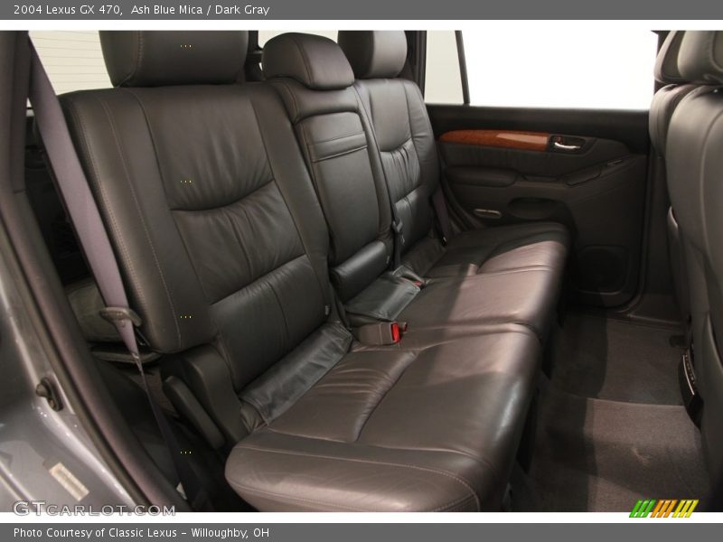 Ash Blue Mica / Dark Gray 2004 Lexus GX 470