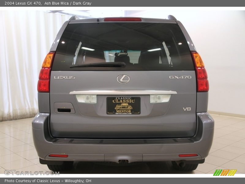 Ash Blue Mica / Dark Gray 2004 Lexus GX 470