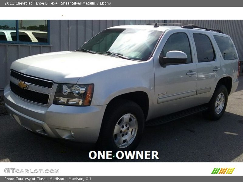 Sheer Silver Metallic / Ebony 2011 Chevrolet Tahoe LT 4x4