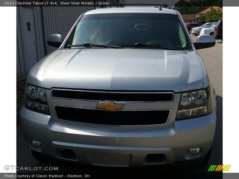 Sheer Silver Metallic / Ebony 2011 Chevrolet Tahoe LT 4x4