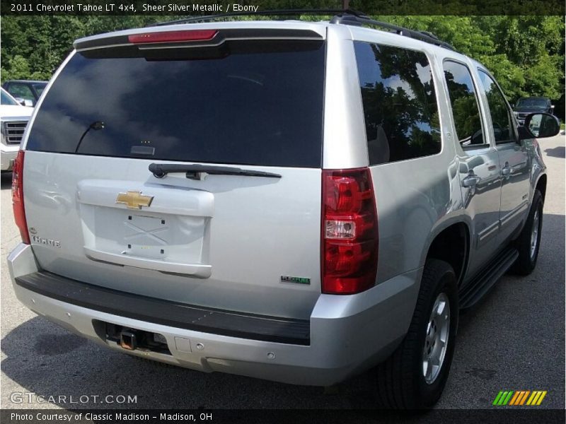 Sheer Silver Metallic / Ebony 2011 Chevrolet Tahoe LT 4x4