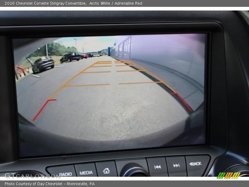 Arctic White / Adrenaline Red 2016 Chevrolet Corvette Stingray Convertible