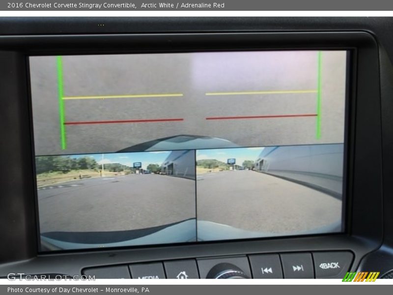 Arctic White / Adrenaline Red 2016 Chevrolet Corvette Stingray Convertible