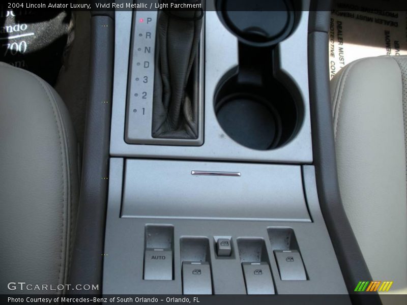 Vivid Red Metallic / Light Parchment 2004 Lincoln Aviator Luxury