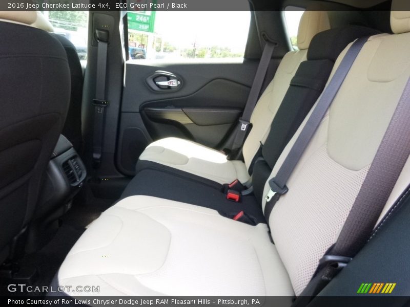 ECO Green Pearl / Black 2016 Jeep Cherokee Latitude 4x4