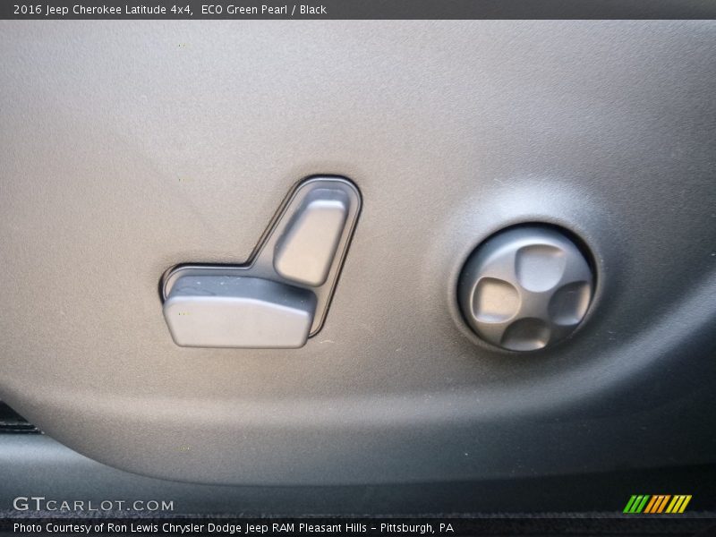 ECO Green Pearl / Black 2016 Jeep Cherokee Latitude 4x4