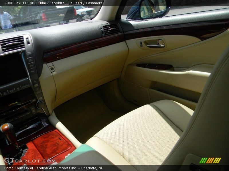 Black Sapphire Blue Pearl / Cashmere 2008 Lexus LS 460