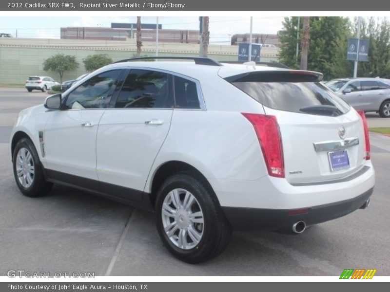 Radiant Silver Metallic / Ebony/Ebony 2012 Cadillac SRX FWD