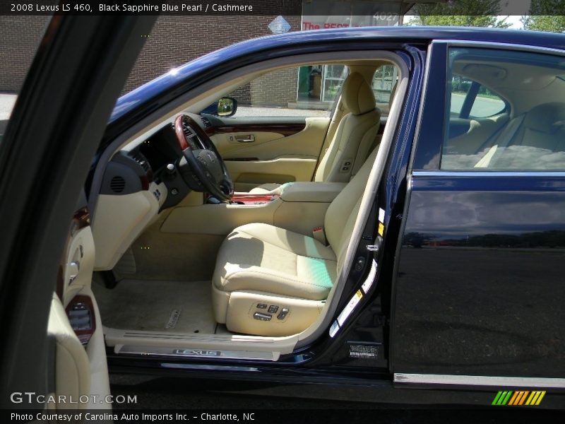 Black Sapphire Blue Pearl / Cashmere 2008 Lexus LS 460