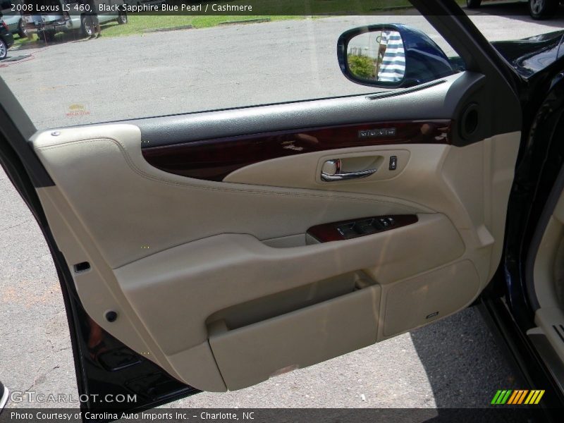 Black Sapphire Blue Pearl / Cashmere 2008 Lexus LS 460