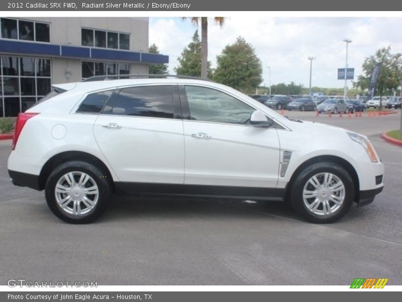 Radiant Silver Metallic / Ebony/Ebony 2012 Cadillac SRX FWD