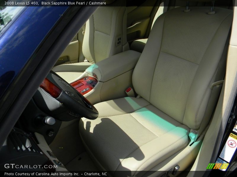 Black Sapphire Blue Pearl / Cashmere 2008 Lexus LS 460