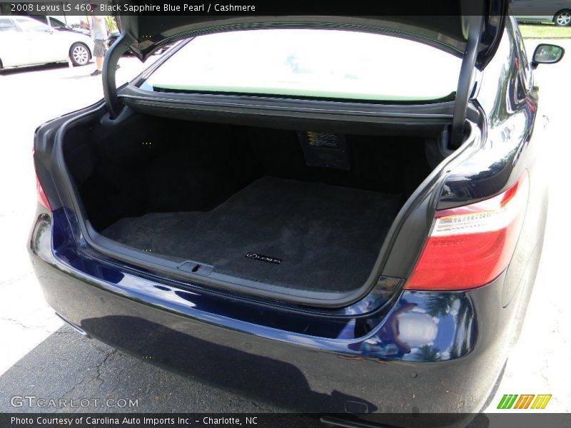 Black Sapphire Blue Pearl / Cashmere 2008 Lexus LS 460