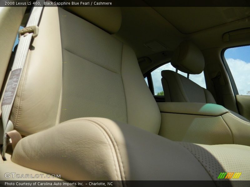 Black Sapphire Blue Pearl / Cashmere 2008 Lexus LS 460