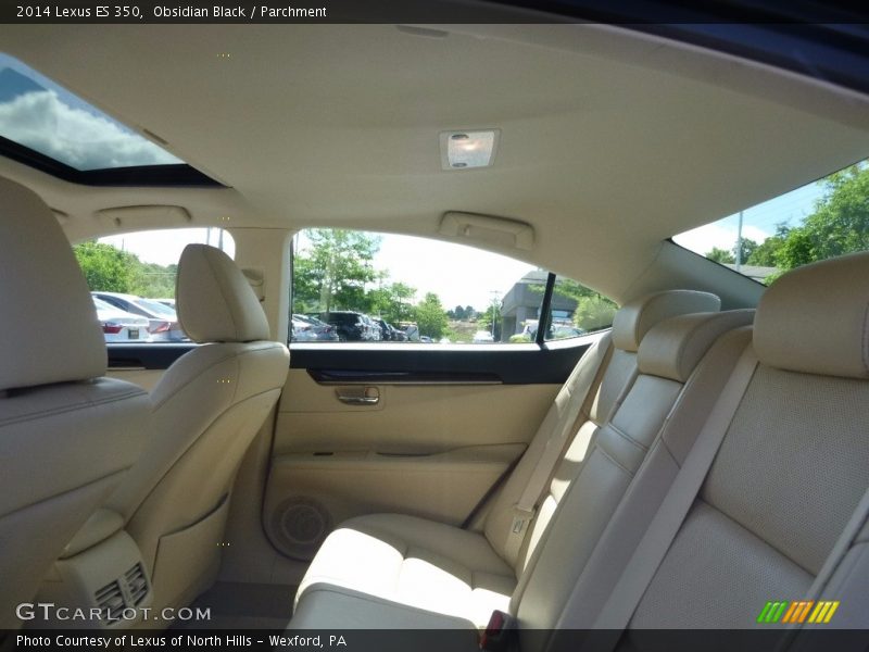 Obsidian Black / Parchment 2014 Lexus ES 350
